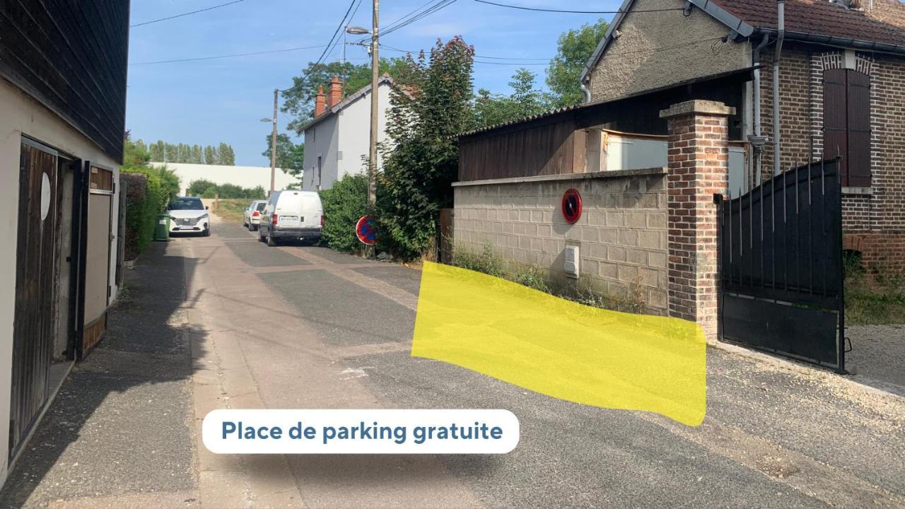 Le Tamaris, Garage Prive Hauteur Limitee, Calme, Confort Troyes Exterior foto
